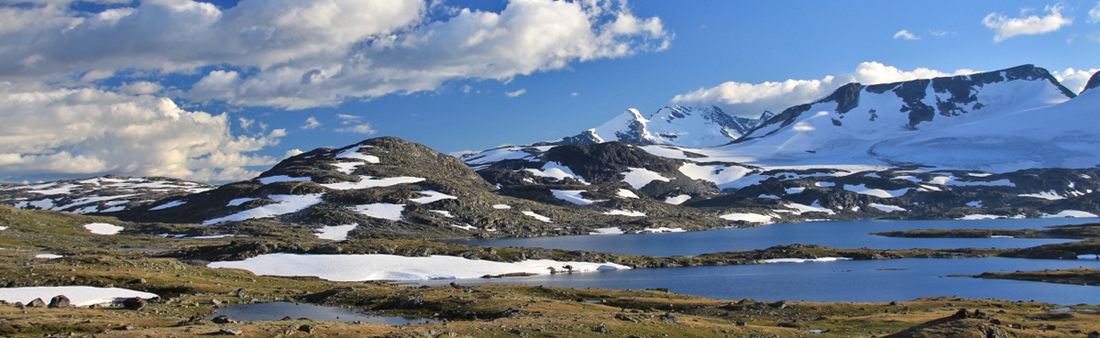 Landschaftsroute Sognefjellet Norwegen